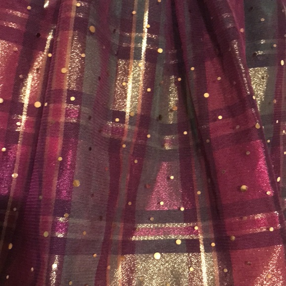 Girl’s Holiday Velvet Iridescent Dress - Picture 7 of 12